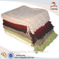 Eco-friendly bamboo cotton throw blanket